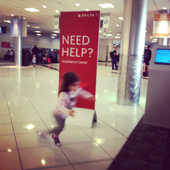 Airport-toddler