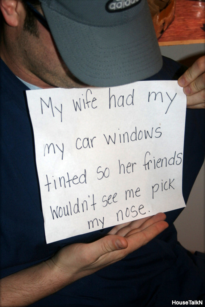Click through for some hilarious husband-shaming photos!