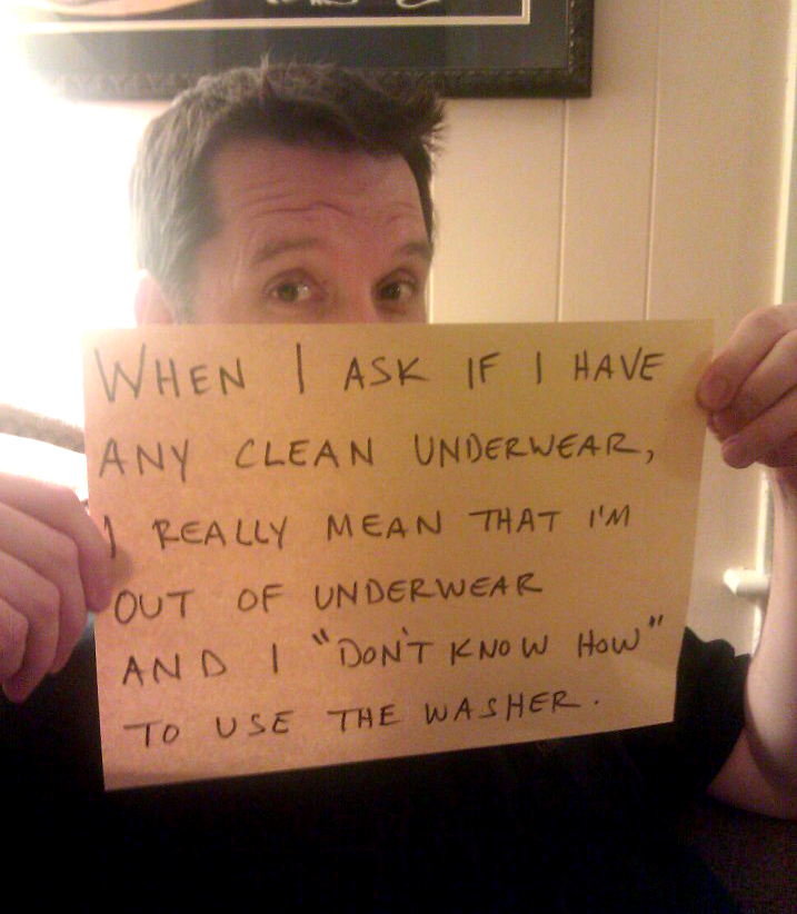 Click through for some hilarious husband-shaming photos!