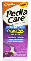 Pediacare cold and flu hydration