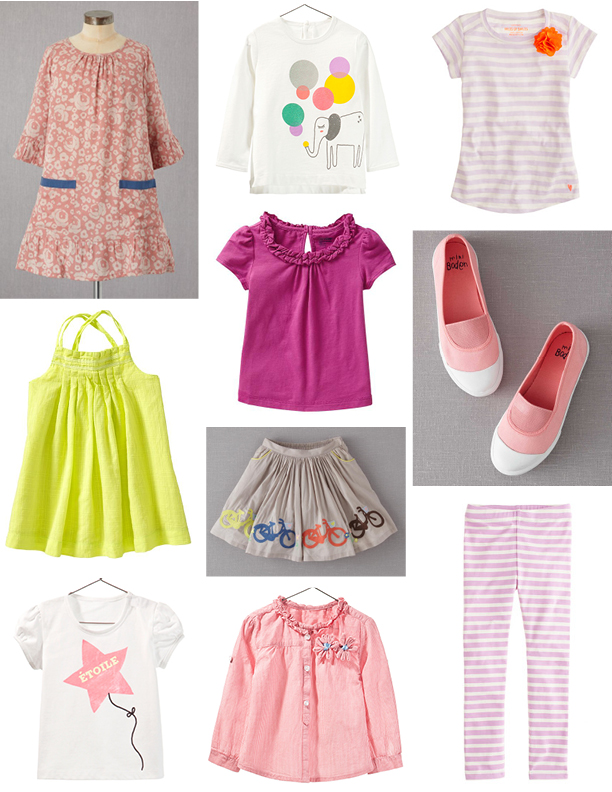 Spring clothes for toddler girls