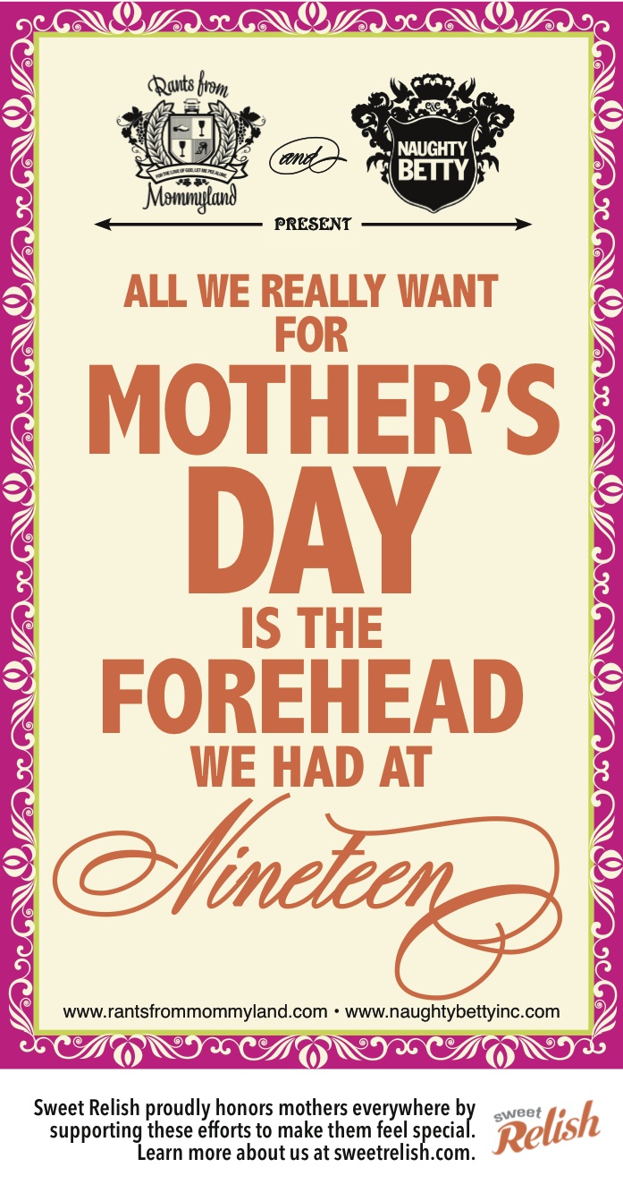 MOTHERS DAY ECARD FOREHEAD