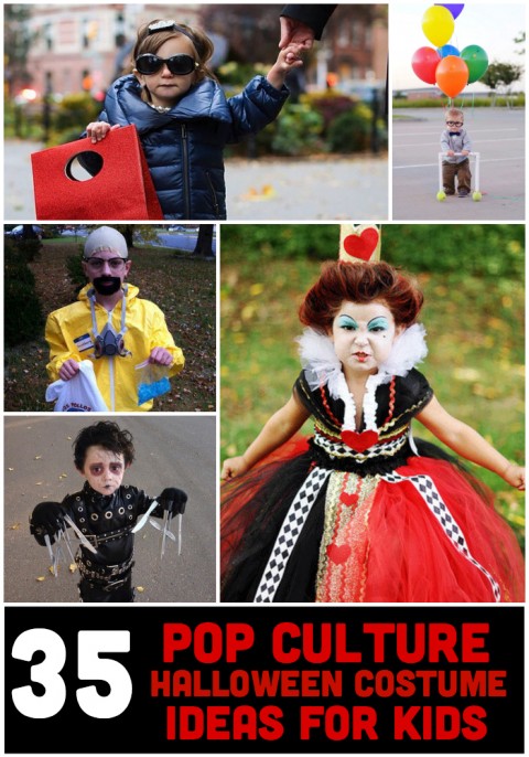 Looking for a creative Halloween costume for your kid? Check out these pop culture Halloween costumes. Some are DIY Halloween costumes and others take some skill, but they are all awesome!