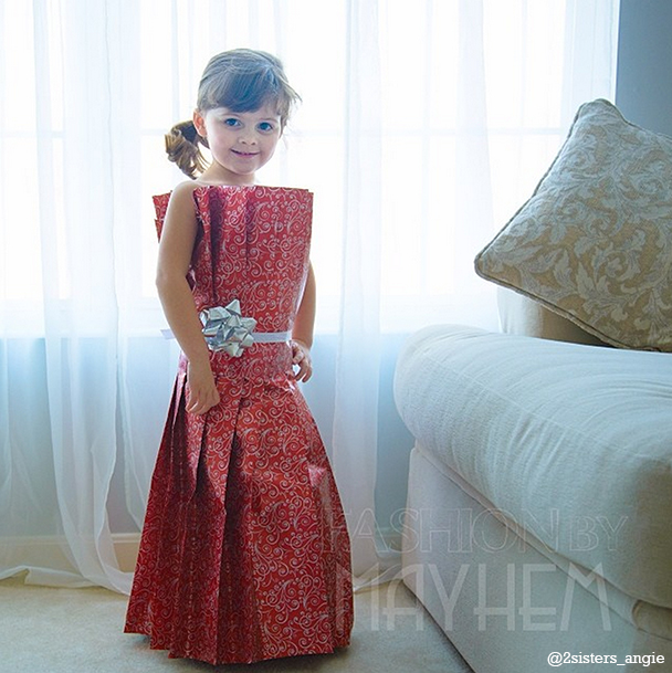 Fashion designer dress girl top