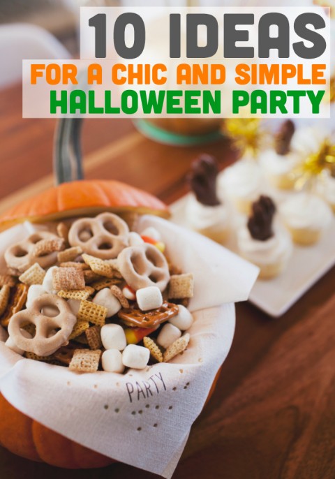 Planning a family Halloween party at your home? Here are 10 ideas for DIY Halloween food, Halloween decorations, and Halloween crafts and activities that will make your party with kids a huge success!