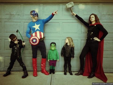 These are the best family Halloween costumes ever! Click through for 36 of the best adult Halloween costumes and kid Halloween costumes that make trick-or-treating a family affair!