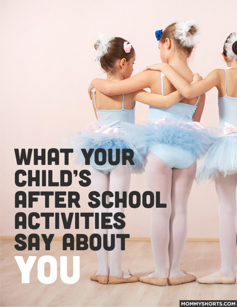 Thinking about signing your child up for a few kid activities? Click through for a funny list of what your child's extracurricular activities say about you and your family!