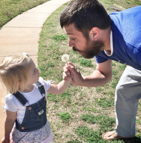 blow dandelions