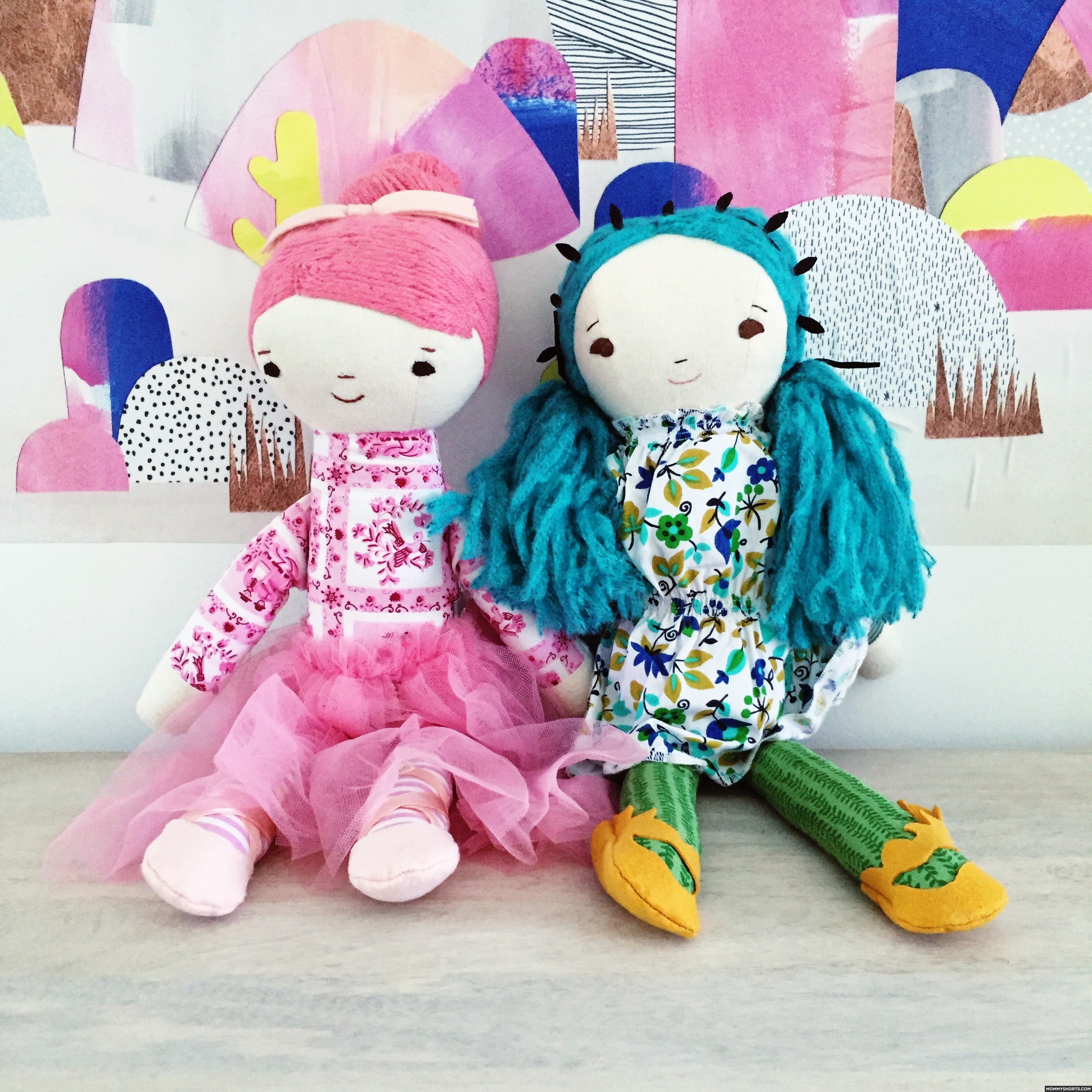 Love these dolls from Land of Nod