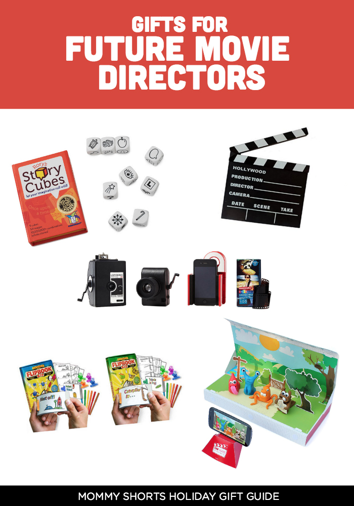 For Future Movie Directors! Looking for the perfect holiday gift? Here's your guide to hundreds of gift ideas for moms, dads, babies, kids, aunts, uncles, etc.!