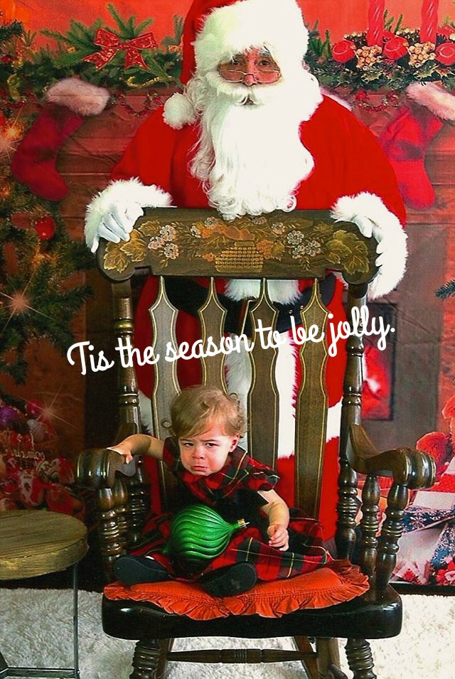 33 Ways a Photo with Santa can Go Wrong! Click through--these are the most EPIC SANTA FAILS I have ever seen on Christmas cards.