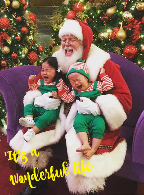 33 Ways a Photo with Santa can Go Wrong! Click through--these are the most EPIC SANTA FAILS I have ever seen on Christmas cards.