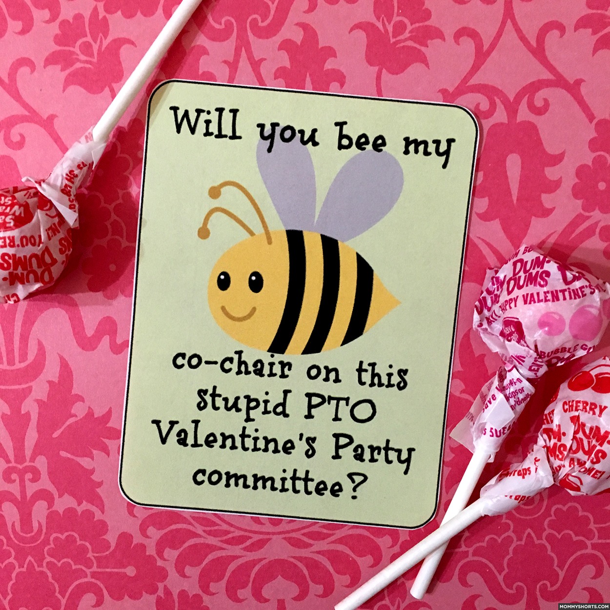 Click through for 10 hilariously corny Valentines you should totally give to your mom friends!