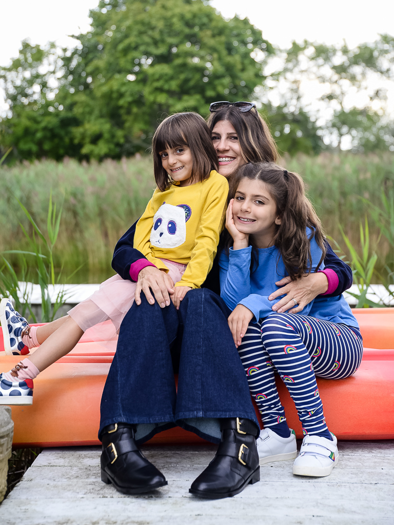 Mini Boden Kids' Fun Leggings College Navy Butterflies Girls Boden